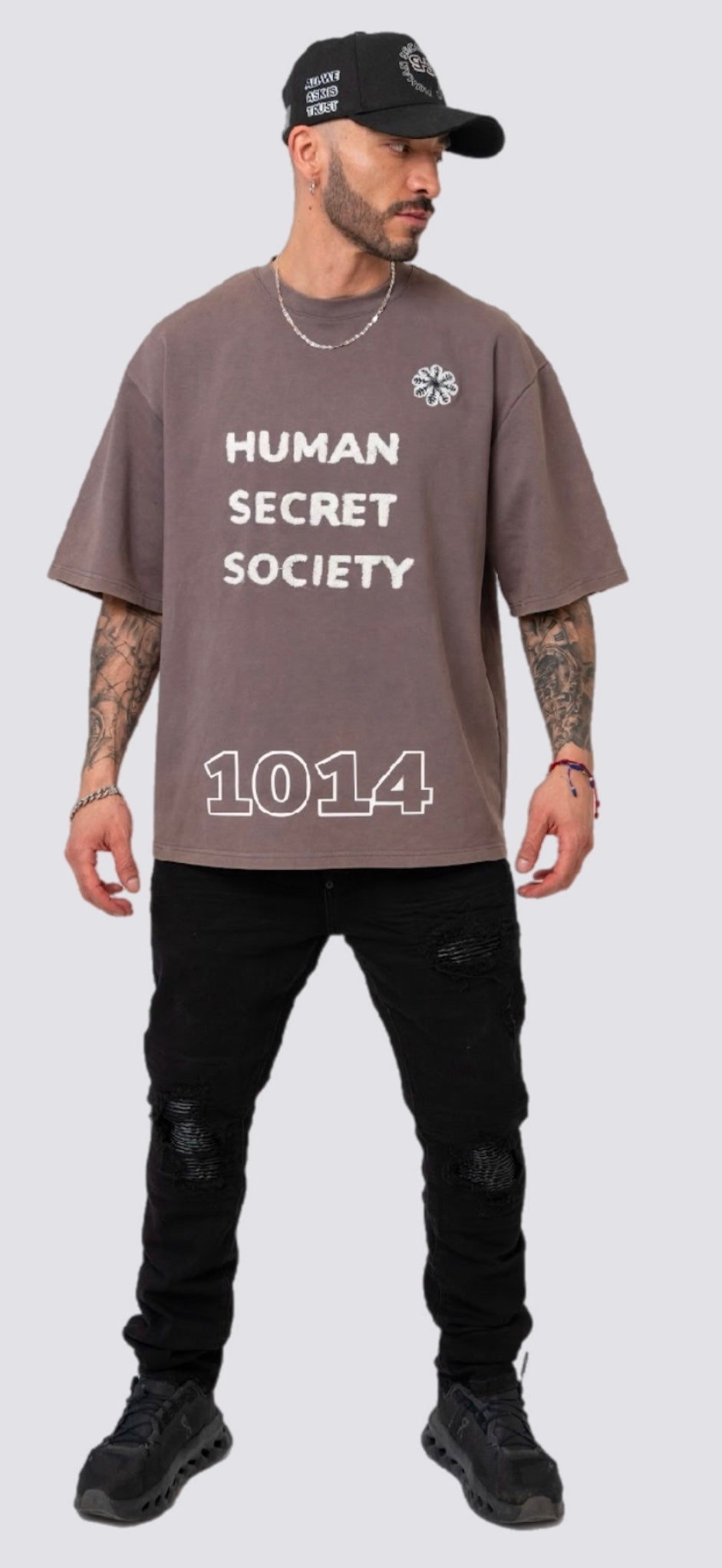 VINTAGE BOX TEE baggy sleeves