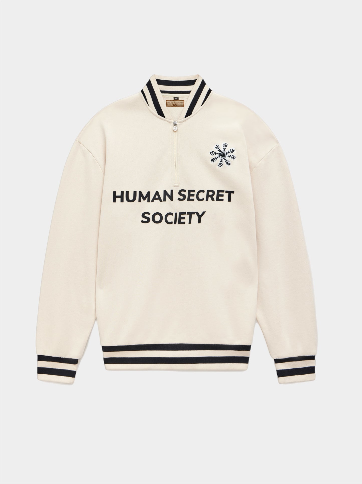 HUMAN HALF ZIPPER VARSITY