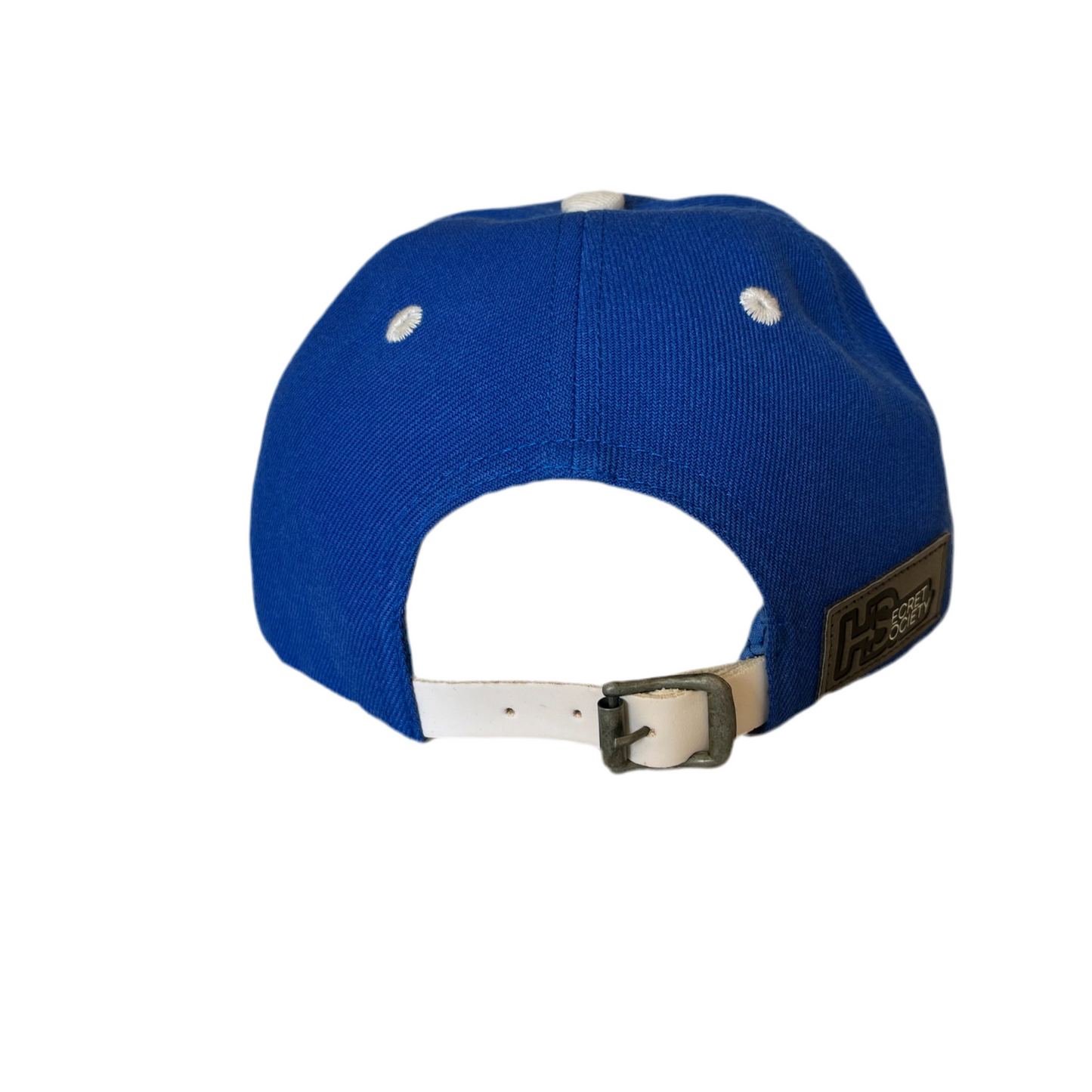 BLUE & CREAM HUMAN HAT
